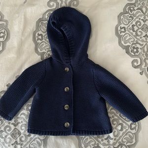 Old Navy knit baby sweater (3-6 months)